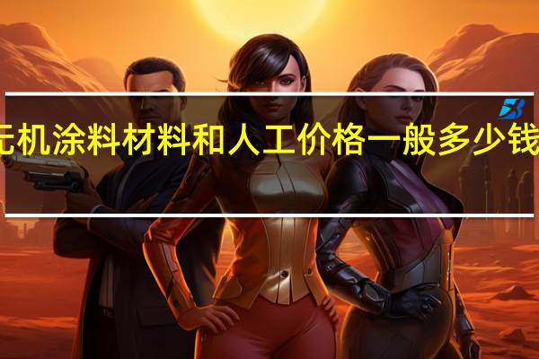 无机涂料材料和人工价格一般多少钱每平米