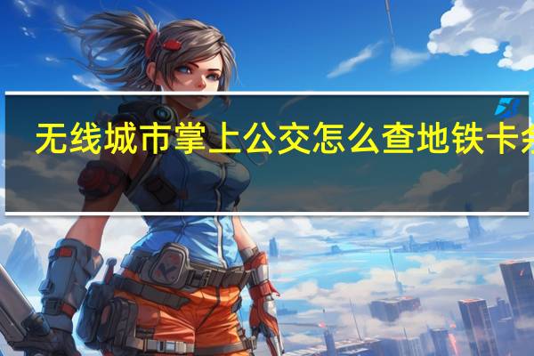 无线城市掌上公交怎么查地铁卡余额（无线城市掌上公交）