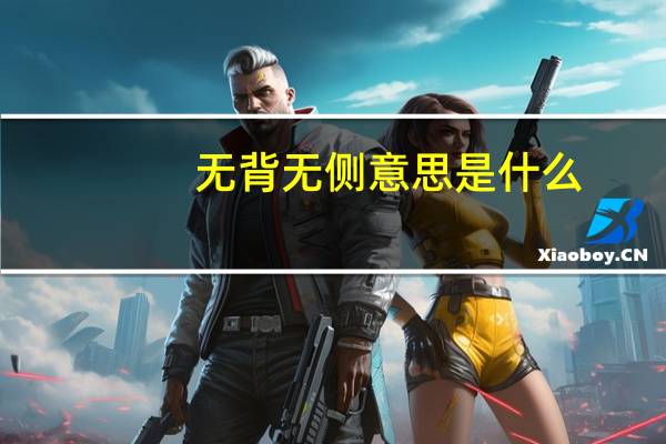 无背无侧意思是什么