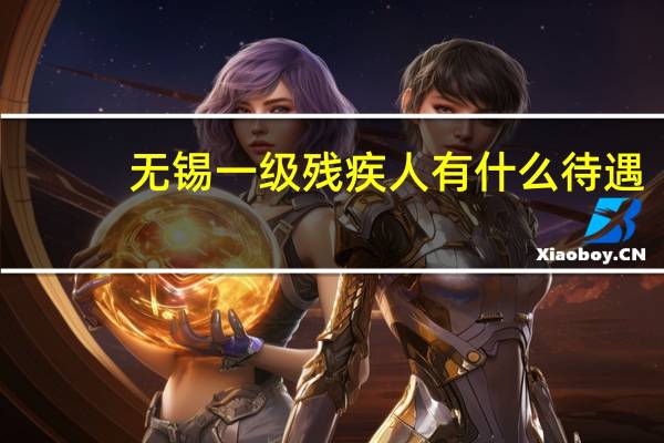 无锡一级残疾人有什么待遇