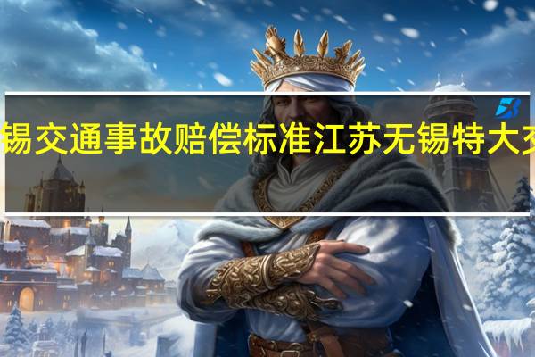 无锡交通事故赔偿标准 江苏无锡特大交通事故