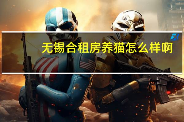 无锡合租房养猫怎么样啊