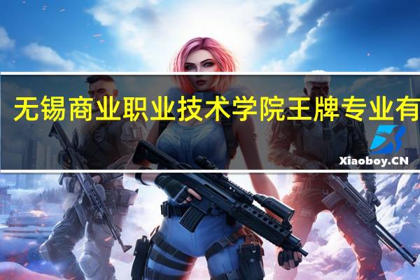 无锡商业职业技术学院王牌专业有哪些
