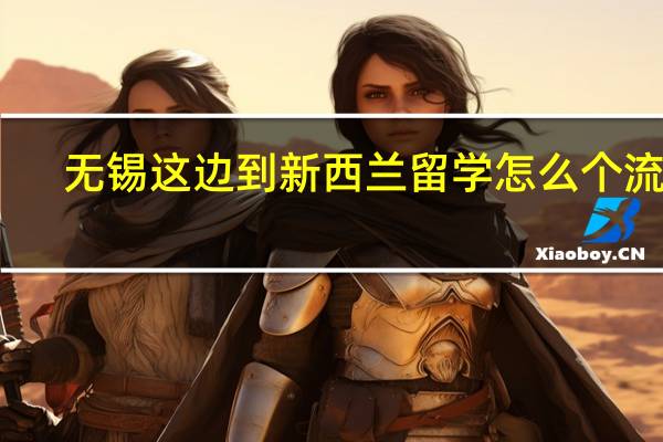 无锡这边到新西兰留学怎么个流程,要详细的。