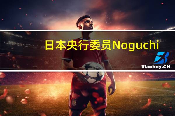 日本央行委员Noguchi:最大的焦点是工资上涨的势头是否会保持扩大收益率曲线控制(YCC)范围并不意味着货币政策收紧