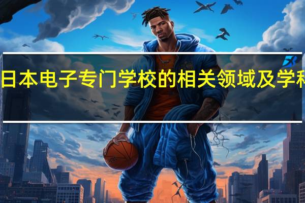 日本电子专门学校的相关领域及学科介绍