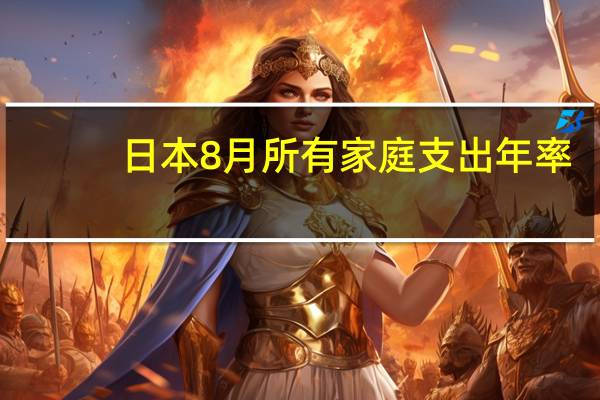 日本8月所有家庭支出年率 -2.5%预期-4.3%前值-5.00%日本8月所有家庭支出月率 3.9%预期0.9%前值-2.7%