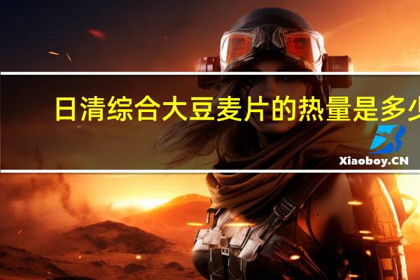 日清 综合大豆麦片的热量是多少