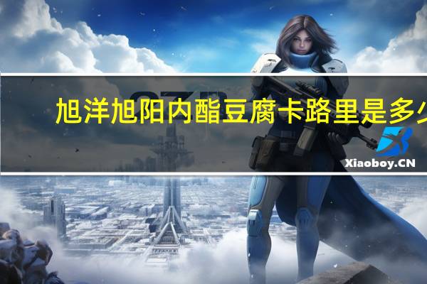 旭洋 旭阳内酯豆腐卡路里是多少