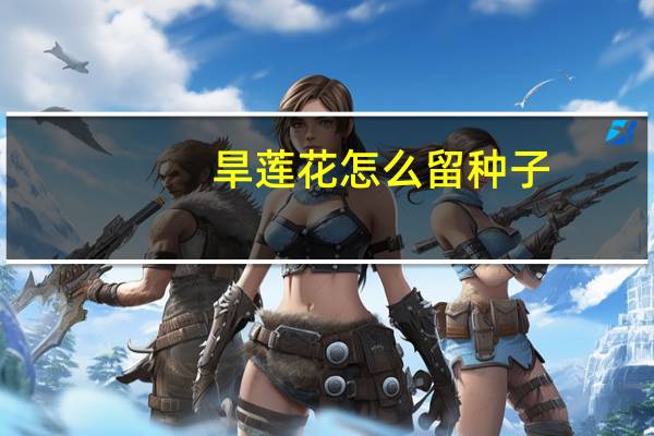 旱莲花怎么留种子