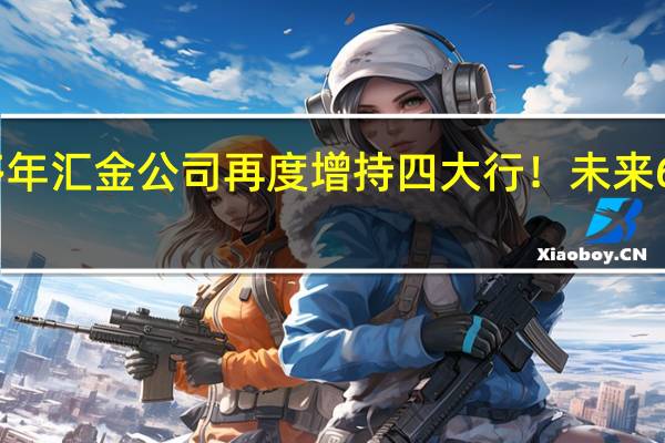 时隔多年汇金公司再度增持四大行！未来6个月内继续