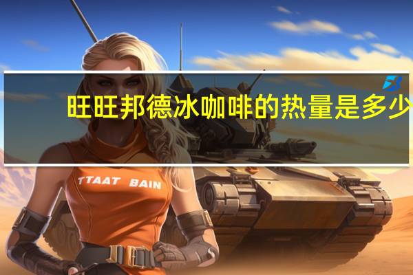 旺旺 邦德冰咖啡的热量是多少