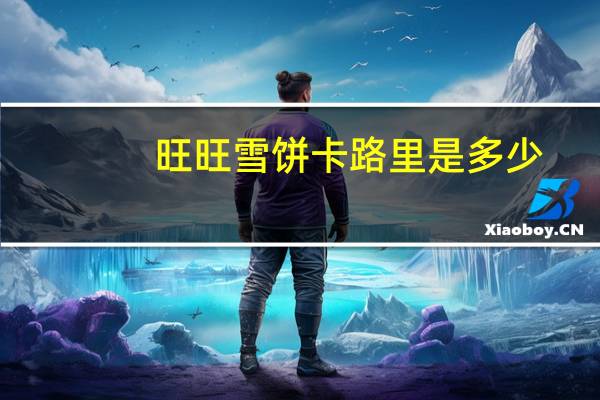 旺旺 雪饼卡路里是多少