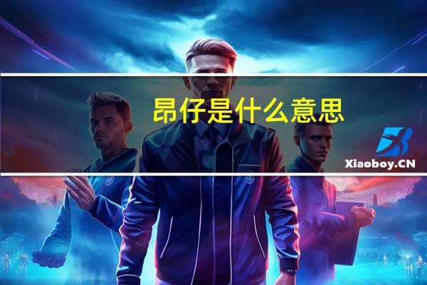 昂仔是什么意思