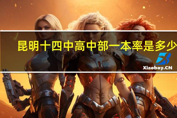 昆明十四中高中部一本率是多少啊