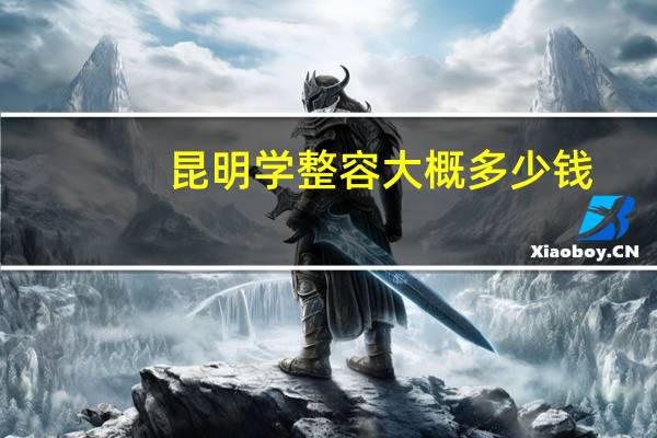 昆明学整容大概多少钱(昆明市内比较权威的整容医院有哪家)