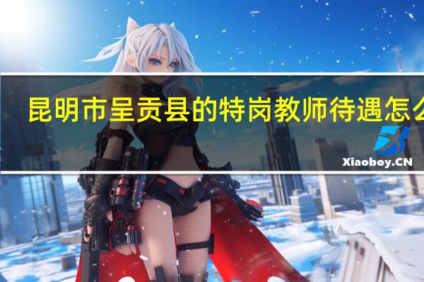 昆明市呈贡县的特岗教师待遇怎么样