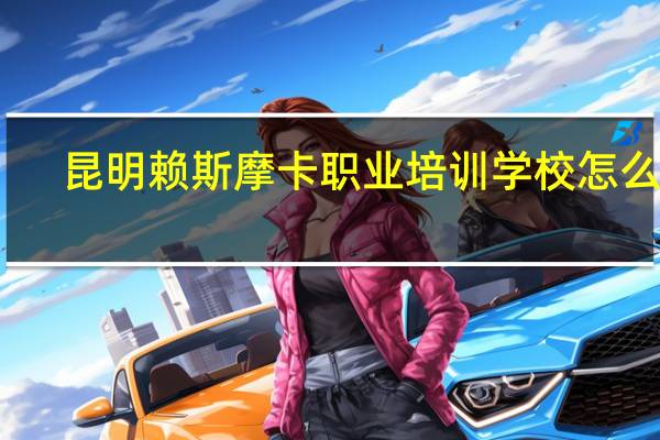 昆明赖斯摩卡职业培训学校怎么样