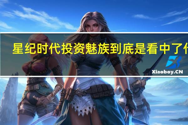 星纪时代投资魅族到底是看中了什么