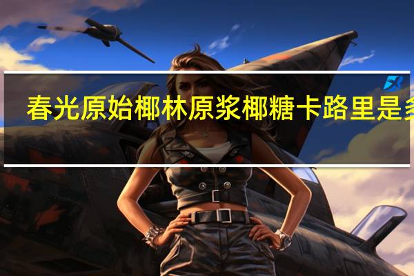 春光 原始椰林 原浆椰糖卡路里是多少