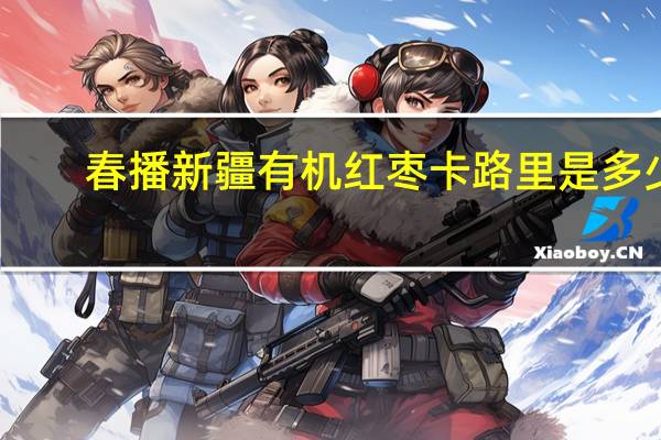 春播 新疆有机红枣卡路里是多少