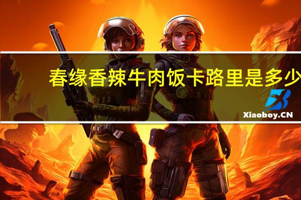 春缘 香辣牛肉饭卡路里是多少