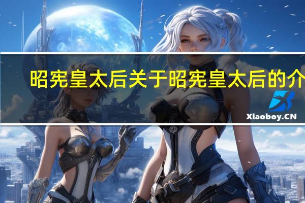 昭宪皇太后 关于昭宪皇太后的介绍