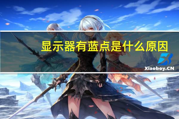显示器有蓝点是什么原因