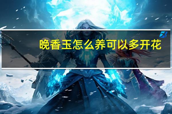 晚香玉怎么养可以多开花