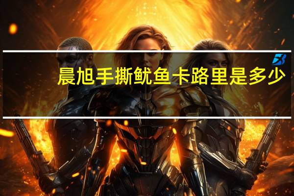 晨旭 手撕鱿鱼卡路里是多少
