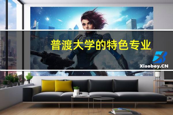 普渡大学的特色专业