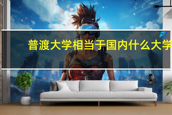 普渡大学相当于国内什么大学