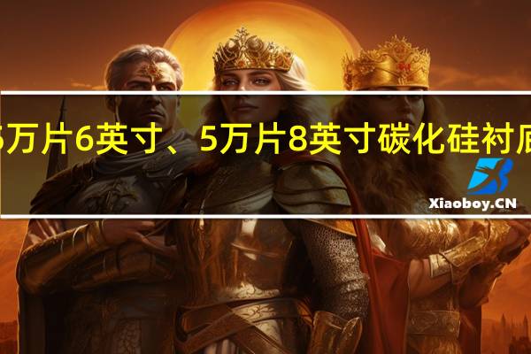 晶盛机电年产25万片6英寸、5万片8英寸碳化硅衬底片项目正式签约启动