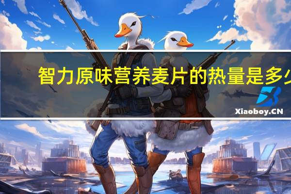 智力 原味营养麦片的热量是多少