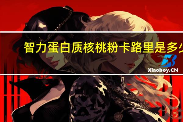 智力蛋白质核桃粉卡路里是多少