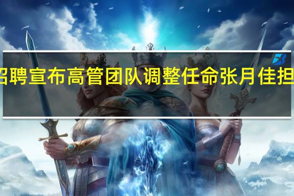 智联招聘宣布高管团队调整 任命张月佳担任集团总裁