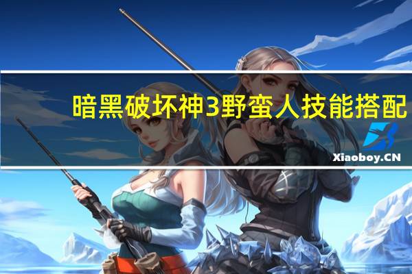 暗黑破坏神3野蛮人技能搭配,附装备选择 暗黑3野蛮人技能搭配