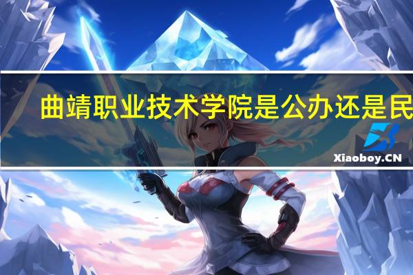 曲靖职业技术学院是公办还是民办
