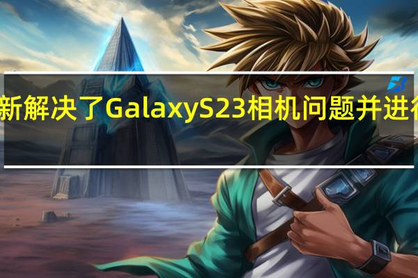 更新解决了 Galaxy S23 相机问题并进行了改进