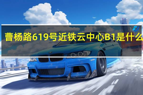 曹杨路619号近铁云中心B1是什么地方