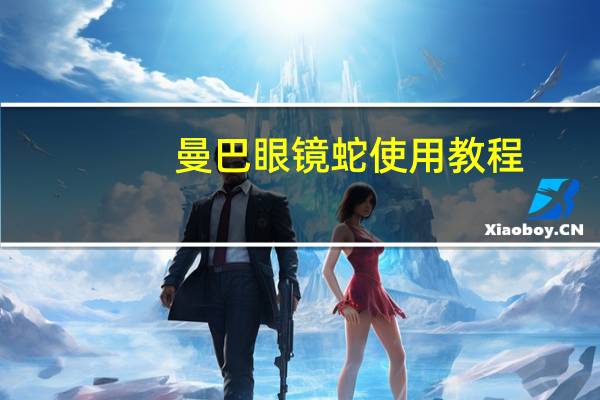 曼巴眼镜蛇使用教程（曼巴眼镜蛇）