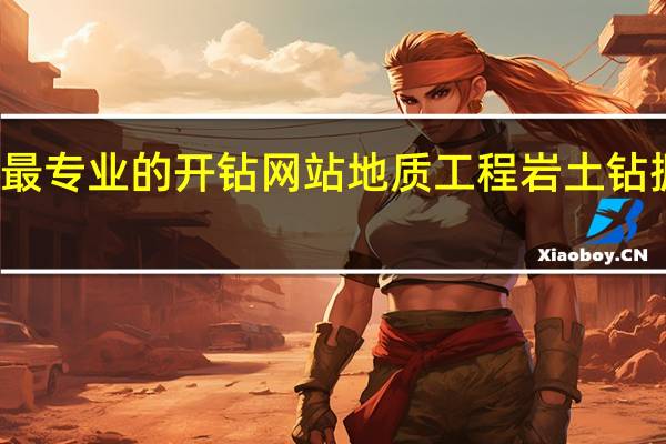 最专业的开钻网站 地质工程岩土钻掘方向(岩土钻掘设备)
