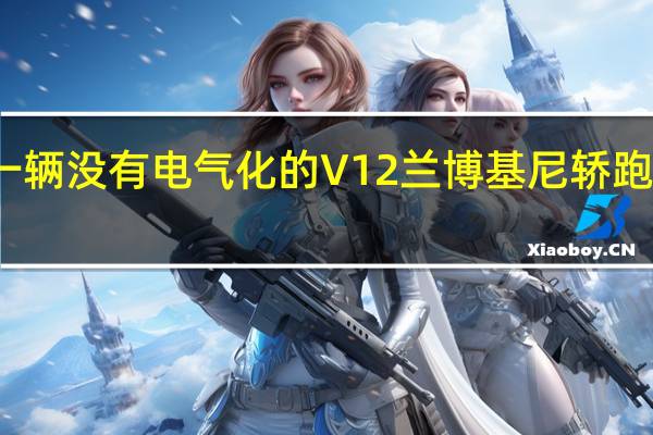 最后一辆没有电气化的V12兰博基尼轿跑车即将拍卖