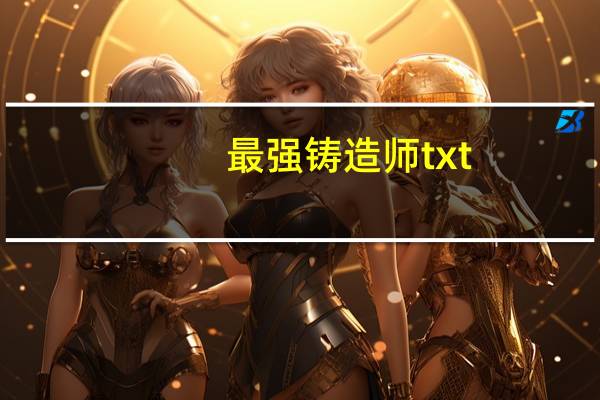 最强铸造师txt（最强铸造师简介）