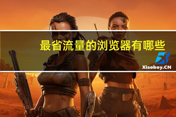 最省流量的浏览器有哪些（最省流量的浏览器）