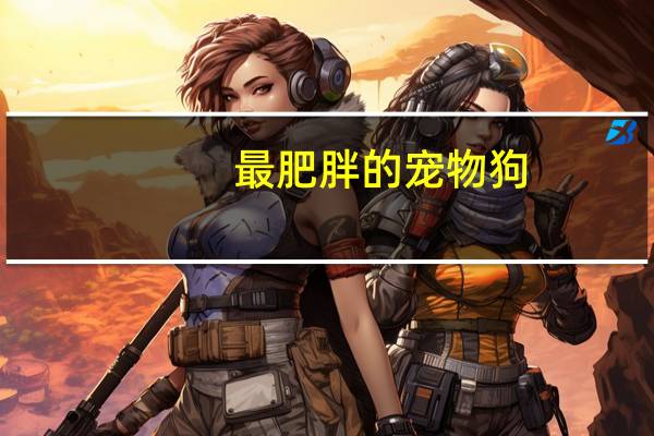 最肥胖的宠物狗