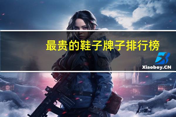 最贵的鞋子牌子排行榜