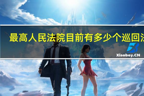 最高人民法院目前有多少个巡回法庭
