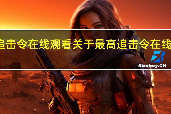 最高追击令在线观看 关于最高追击令在线观看的介绍