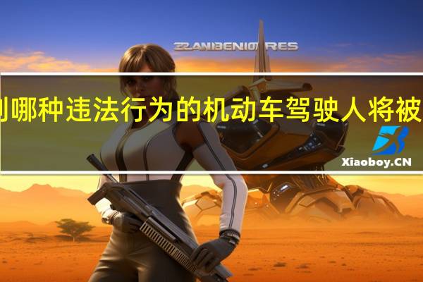 有下列哪种违法行为的机动车驾驶人将被一次记12分